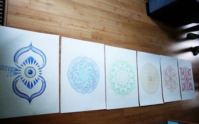 Libera tensiones meditando con mandalas