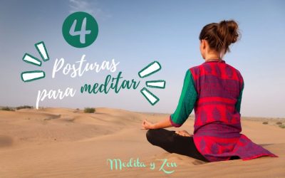 ¿Qué necesitas para empezar a meditar? Posturas básicas para la iniciación