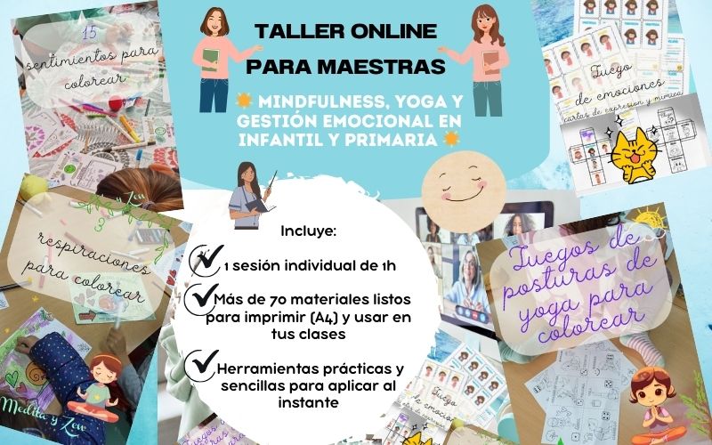 Taller online para maestras. Educar desde la calma